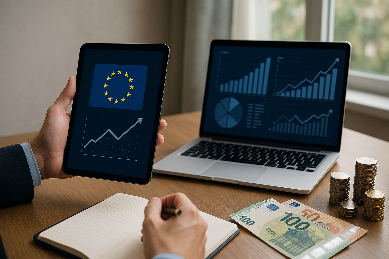 Ullustration af Digitale bogføringsstandarder i EU