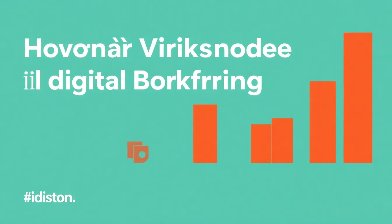 Ullustration af hvornår virksomheder skal overgå til digital bogføring