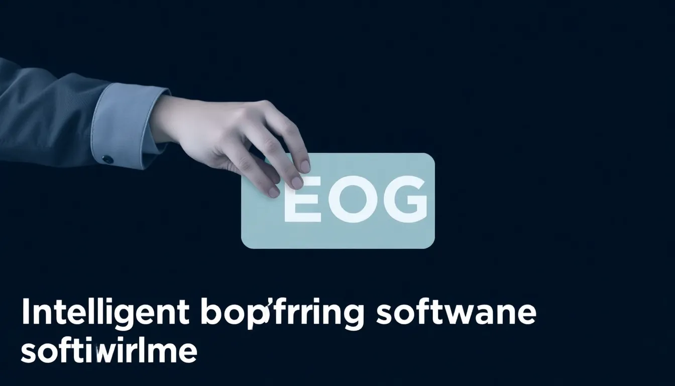 Ullustration af intelligent bogføringssoftware