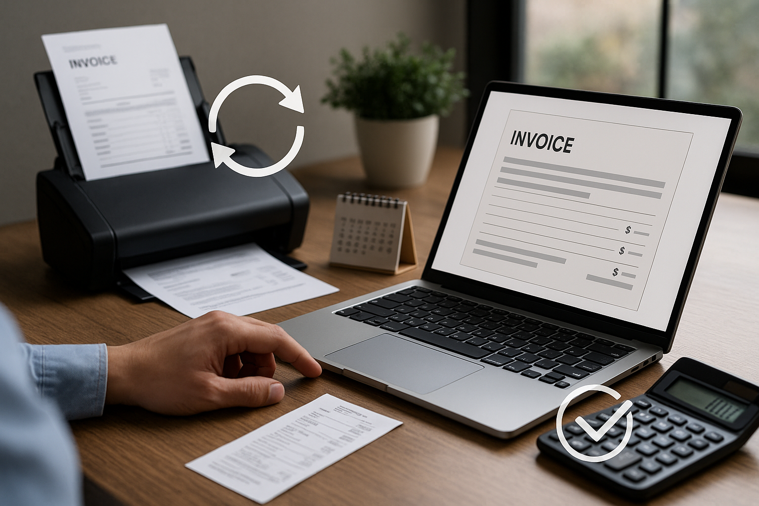 Ullustration af automatiseret løbende fakturering