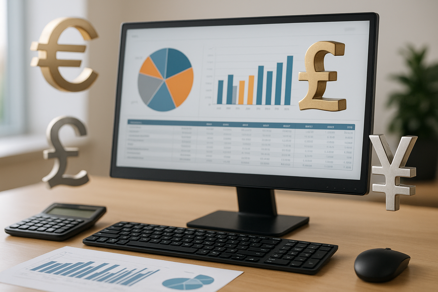 Ullustration af erp system moduler